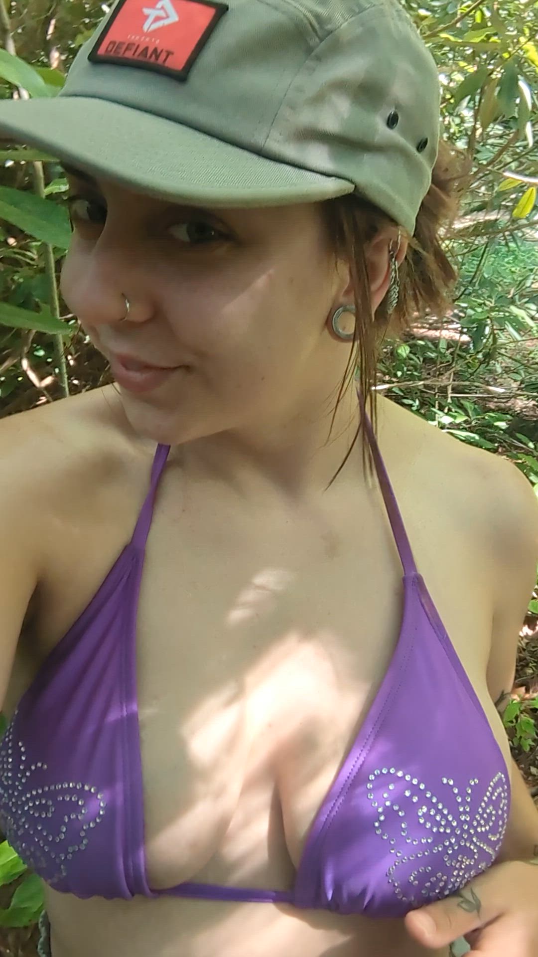Big Tits, Natural, Public, goth-girls