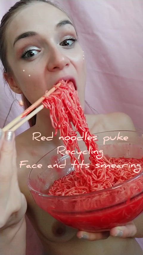 How many times do you think I can recycling vomit? 😘