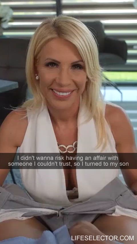 I told my son to use me how he wanted, and now he only fucks my ass