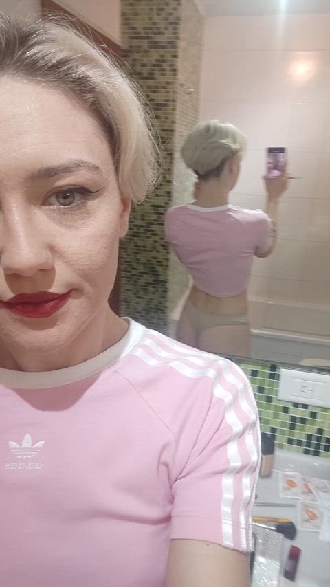 With this hairstyle I feel wild