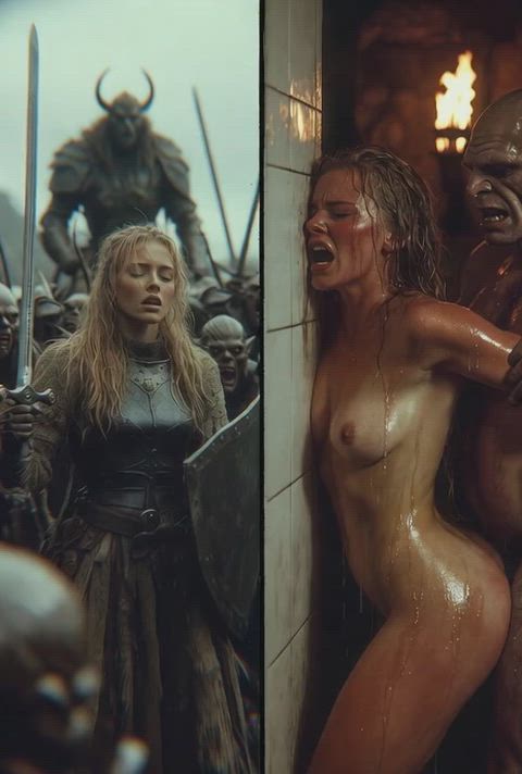 Babe Big Tits Blonde Cock Monster Teen Porn GIF by spicygram