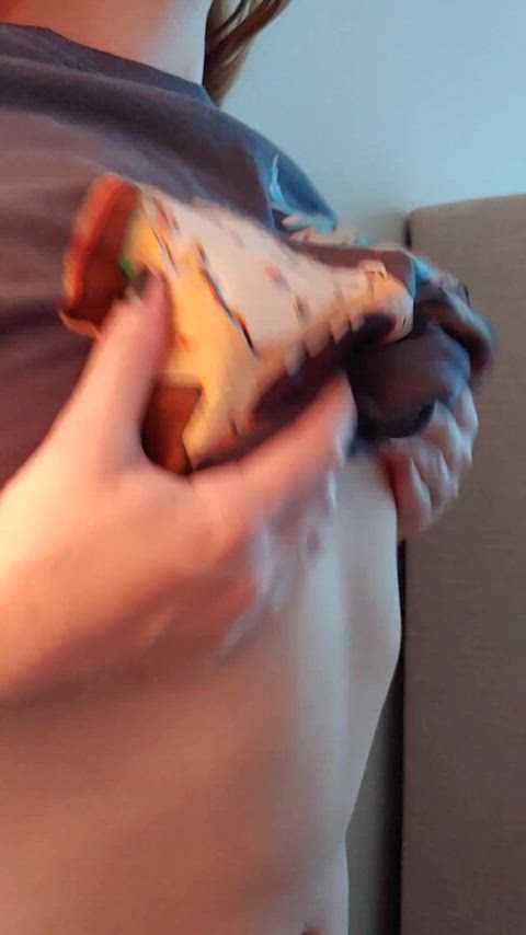 Give a load to these freshman titties