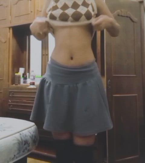 Tirando a minha roupa!