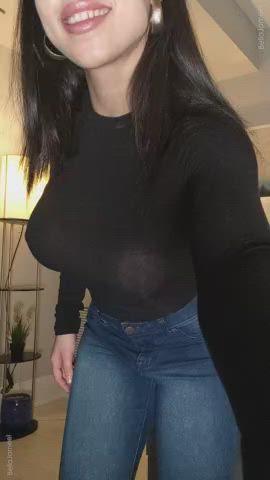 Amateur Big Tits Boobs Brunette Homemade Huge Tits Latina Natural Tits Tits Titty Drop Porn GIF by populardick