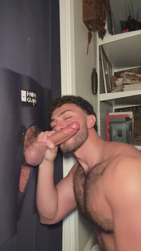 was hungry for some COCK 👅