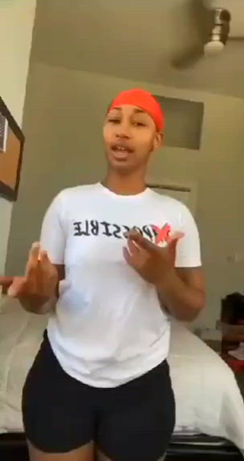 Ass Clapping Big Ass Bubble Butt Curvy Ebony Jiggling Small Tits Thick Tomboy Twerking Porn GIF by populardick