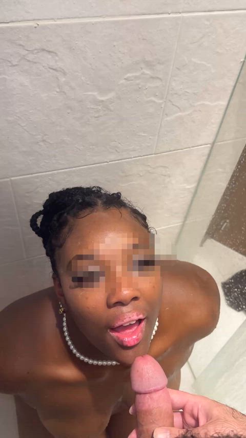 Black Girl Drinks Piss