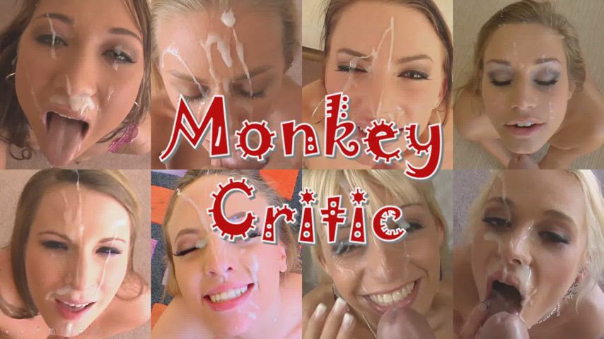 Blonde Compilation Cumshot Facial Huge Load Porn GIF by monkeycritic