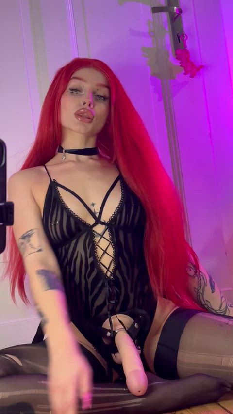 Dating me includes flowers and pegging everyday