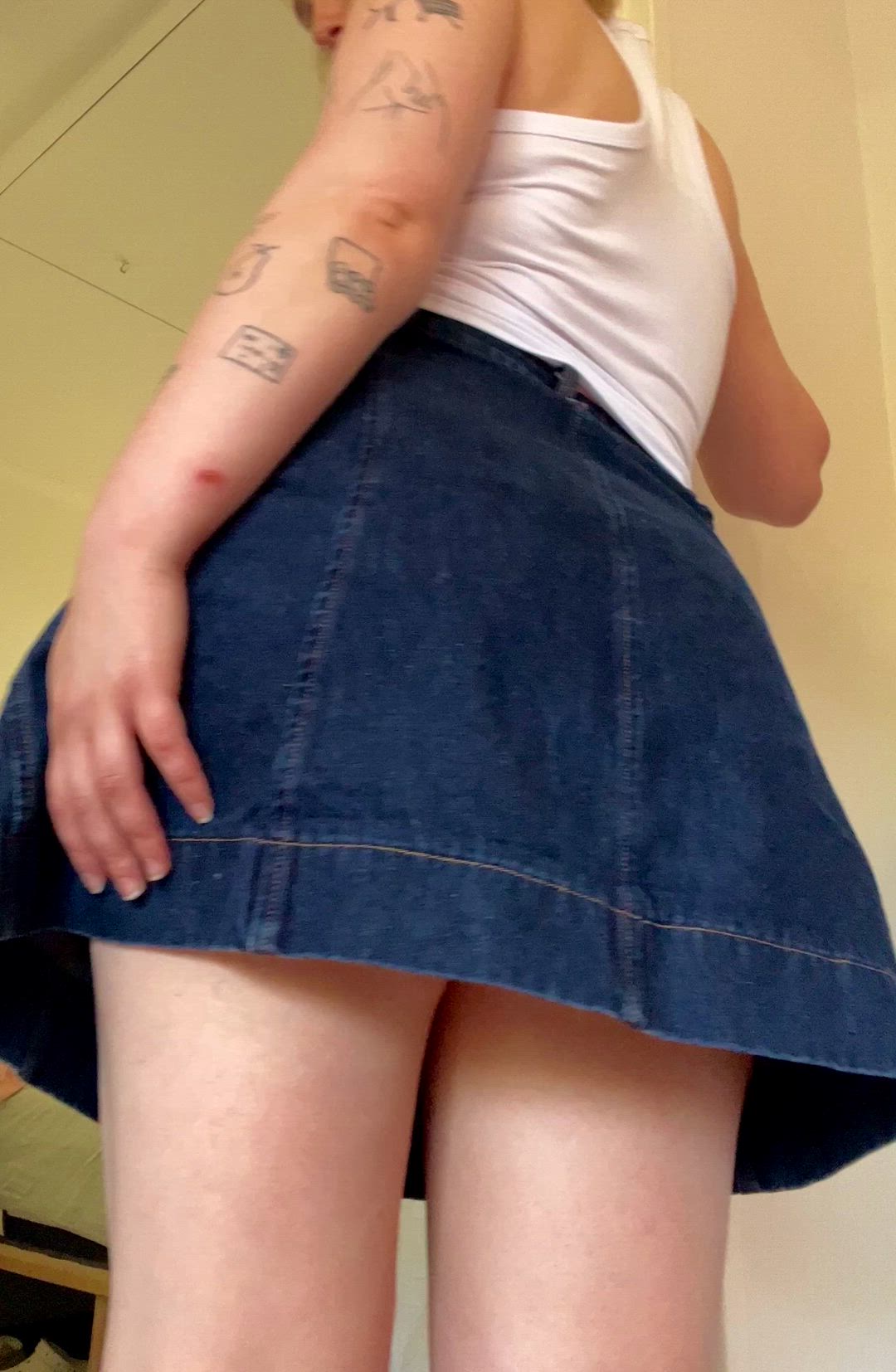 I went out all day without panties on