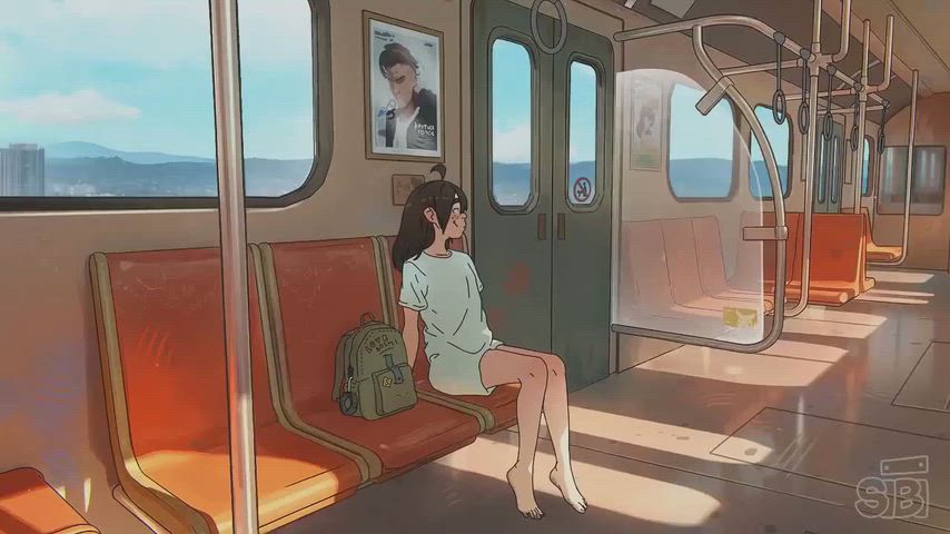 Rule 34 Public Train Ass & Pussy Flash (sibi)