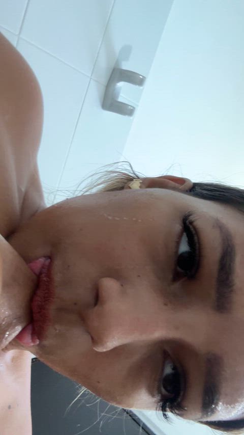 Milk in my juicy pussy