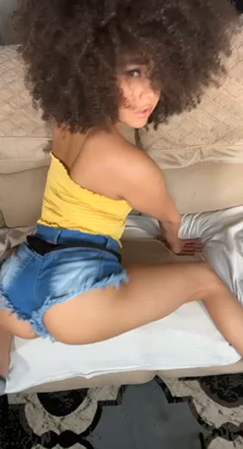 Ass Ebony Jiggling Latina Thick Twerking Porn GIF by camsoda