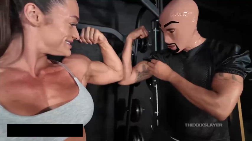 She is so strong I couldn't even try to challenge her. In the end she always wins