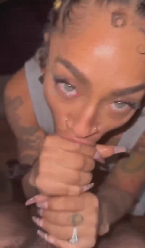 She knows how to eat dick so well