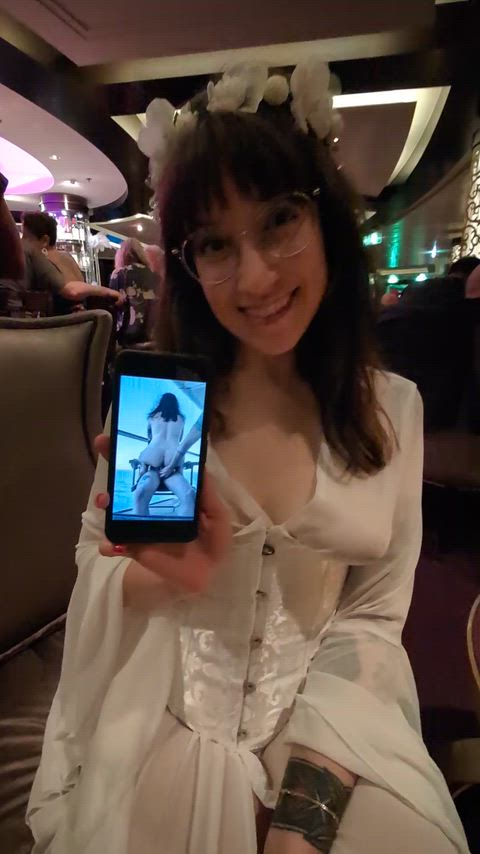 Reminiscing about the cruise while we're still on the cruise