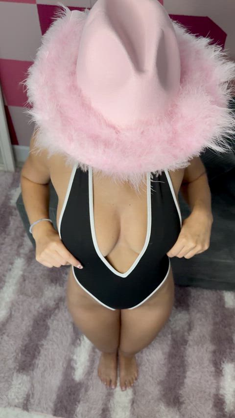 Amateur Big Tits Bodysuit Cowgirl Homemade Natural Tits Petite Tits Porn GIF by nikkiryderxxx