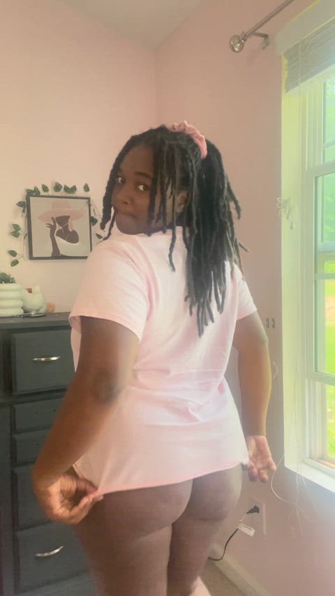 be honest, did you get turned on when I revealed my 21 year old black ass?