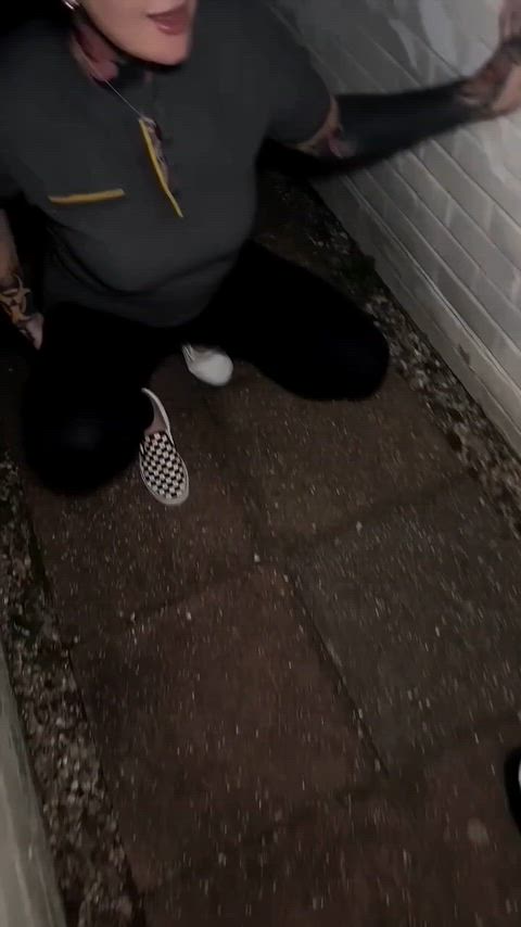 If I serve you, make sure to ask for a McBlow and then meet me out back