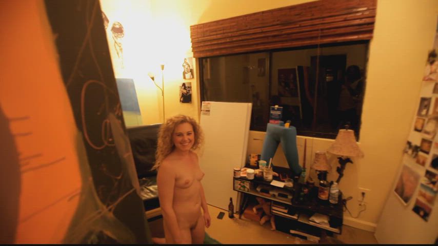 Blonde CFNF Model Nude Art Porn GIF by swap89