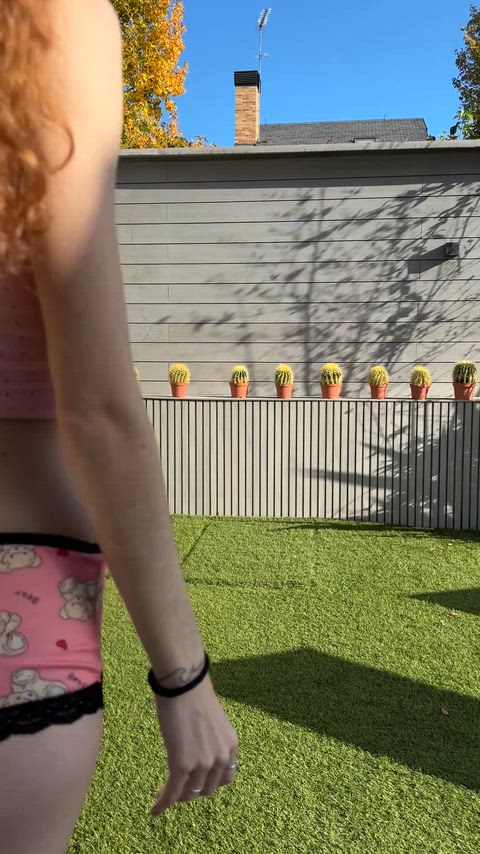 I hope that my butt is not too little