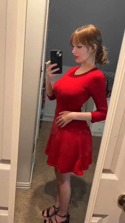 Red Dress Rack