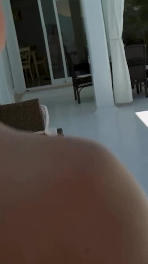 Ass Naked Nude Outdoor Pool Swimming Pool Vacation Porn GIF by adultprime