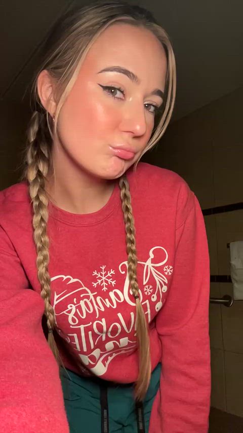 spitting on you while working, teehee