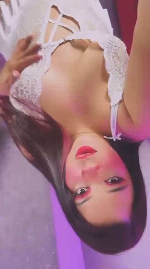 Anal Big Ass Cum Latina Masturbating NSFW Natural Tits POV Tease Tits Porn GIF by vanessakalo