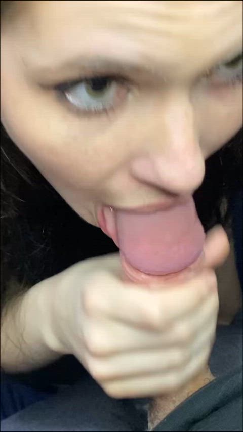 Hot load on my college friend's smiling face