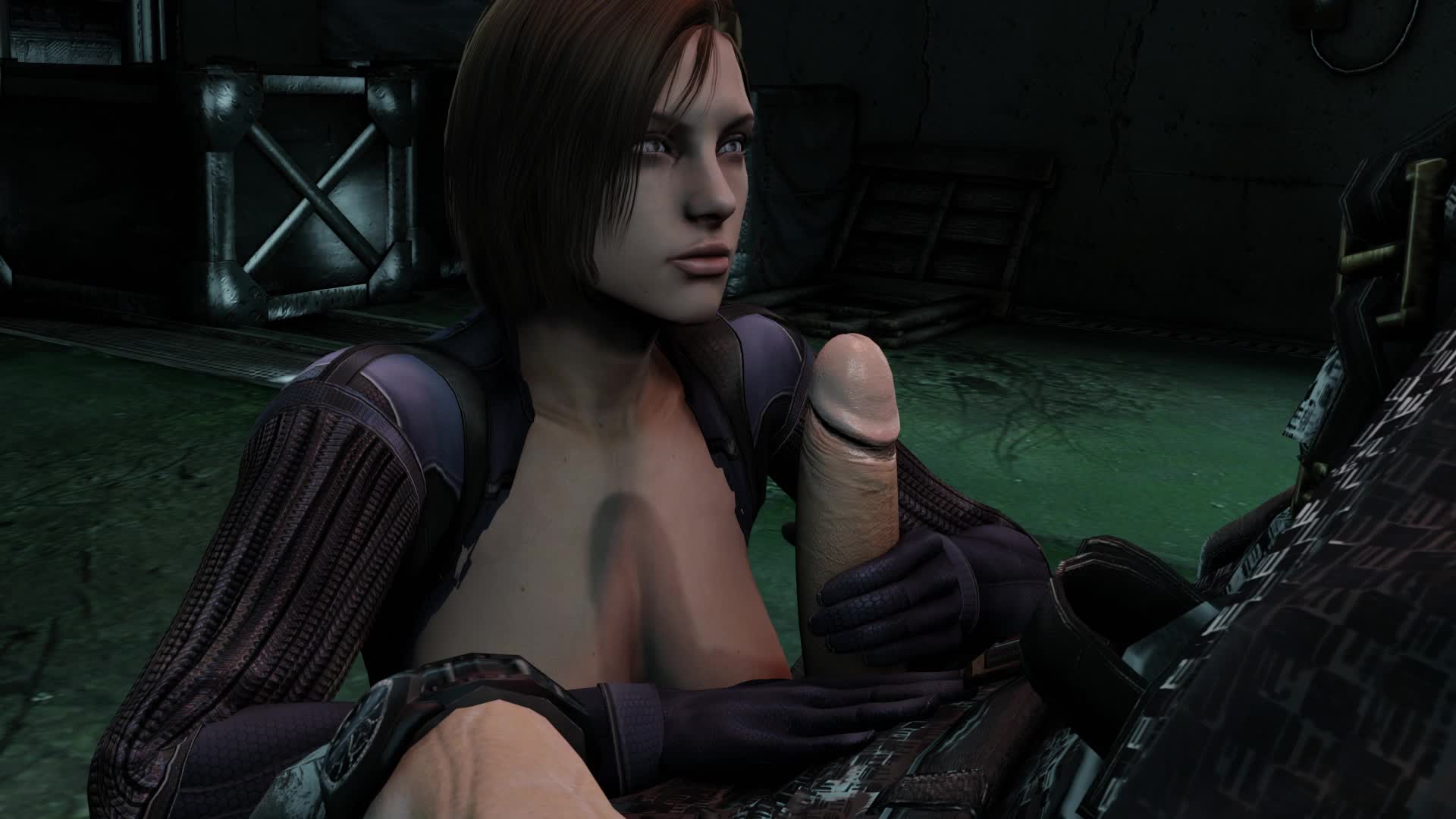 Classic Jill handjob