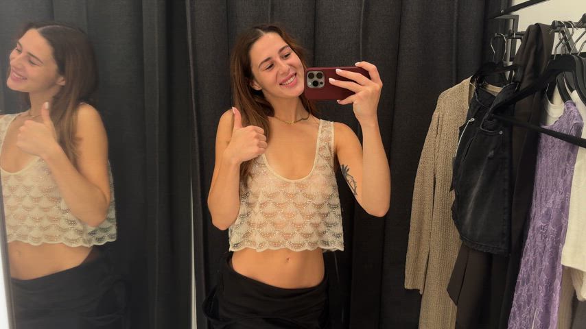 Sheer might be even naughtier than nude