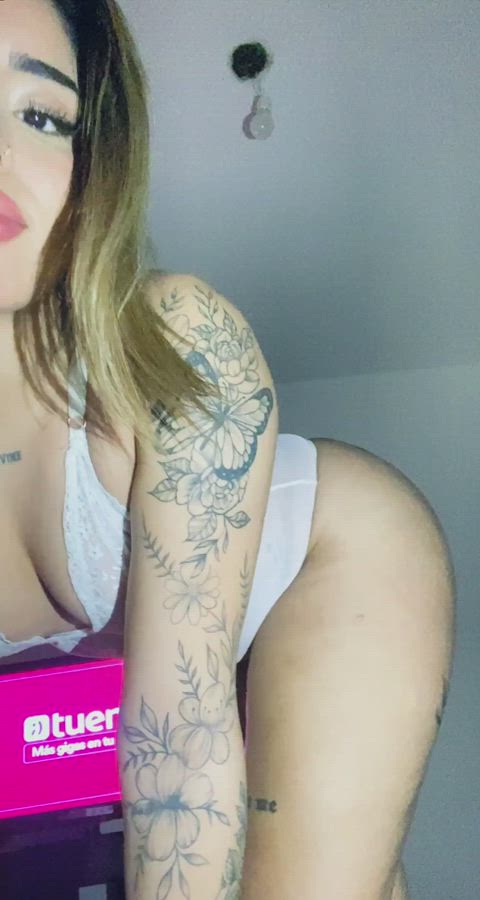 Love the braless look on her