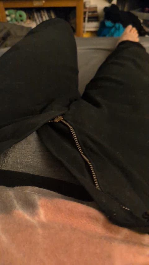 Felt myself getting a bit wet