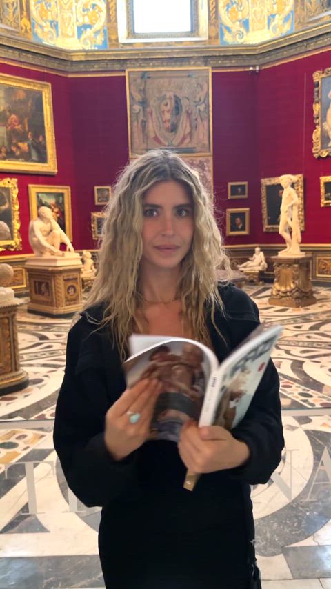 no wonder people stared at me when i read magazines