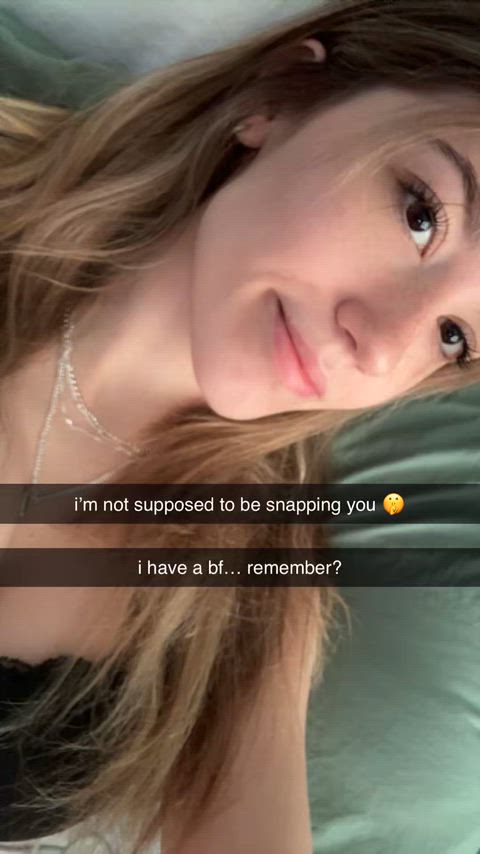 ik i have a bf... but hes not big enough tbh. can we plz sext till we both cum tg?