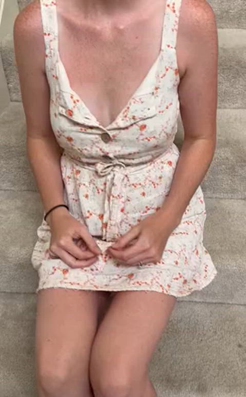 cute little dress reveal