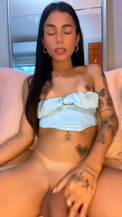 Stroking nice and slow… making sure you see everything