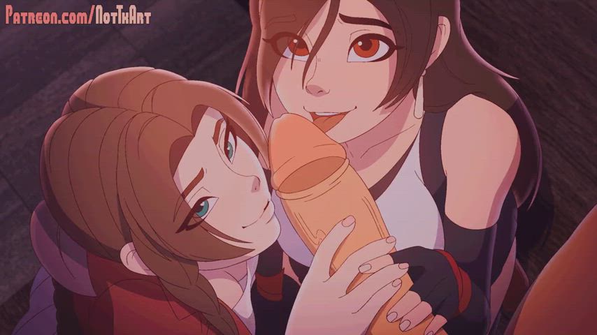 Tifa and Aerith [NotTkArt]