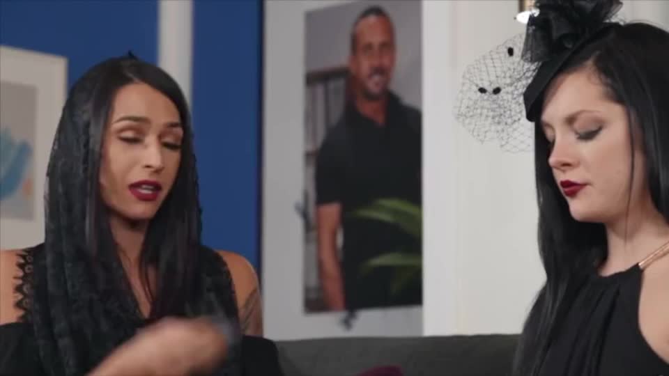 TS Khloe Kay Teaches Blackhaired Girl Some Respect
