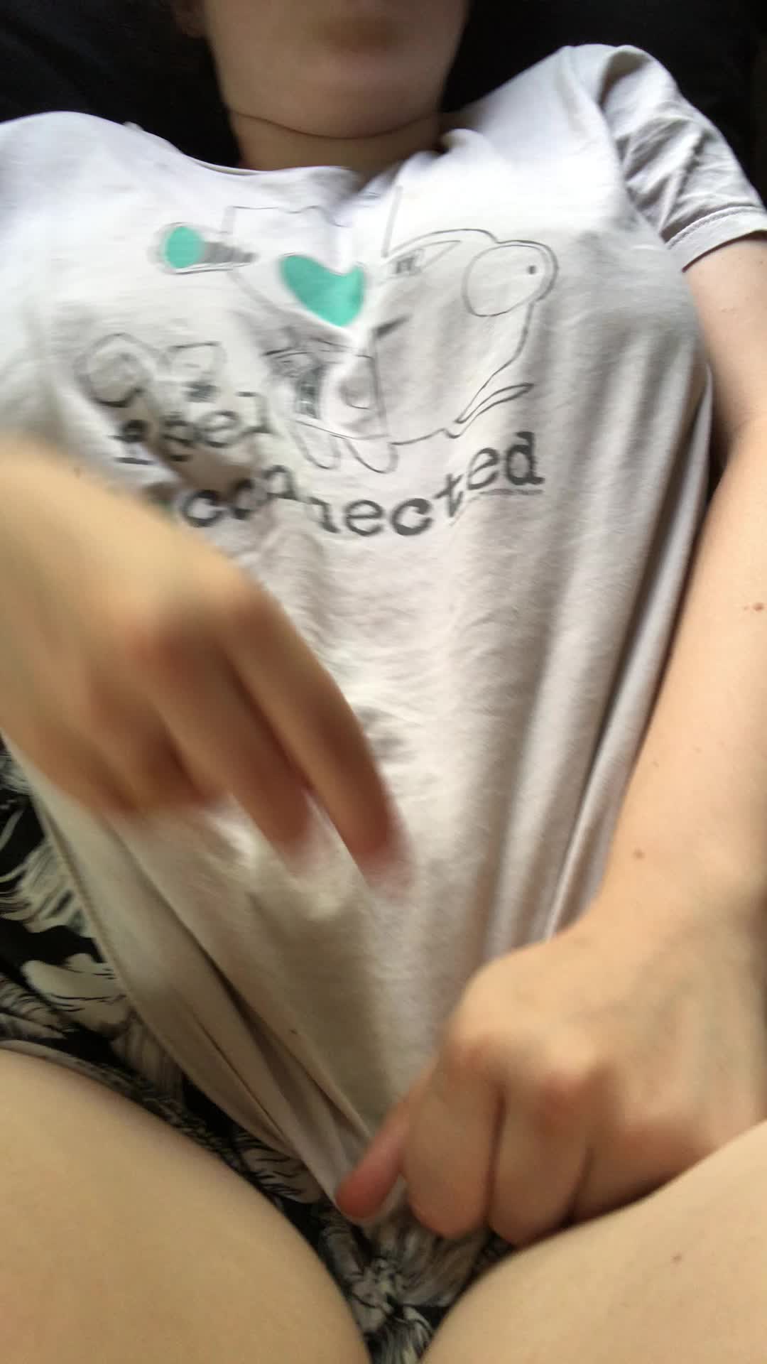 ilmed from between my knees