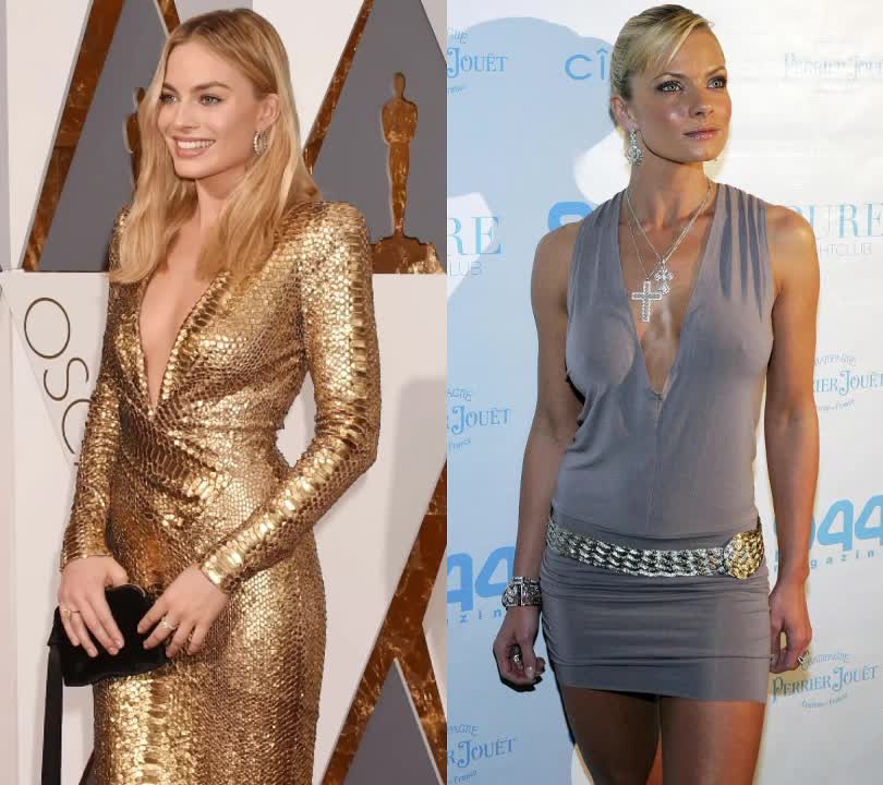 Margot Robbie and Jamie Pressly