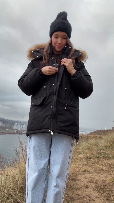 A perfect day to be naked outdoors