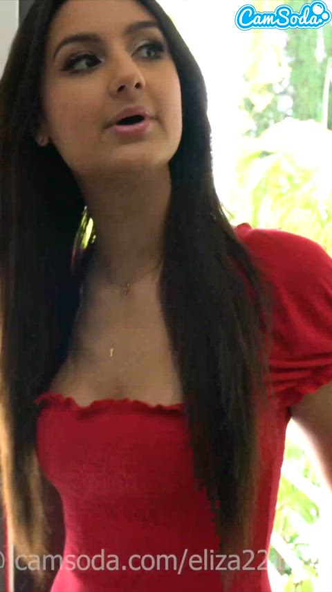 Blowjob Cumshot Doggystyle Eliza Ibarra Facial Latina Missionary Pornstar Rough Teen Porn GIF by camsoda