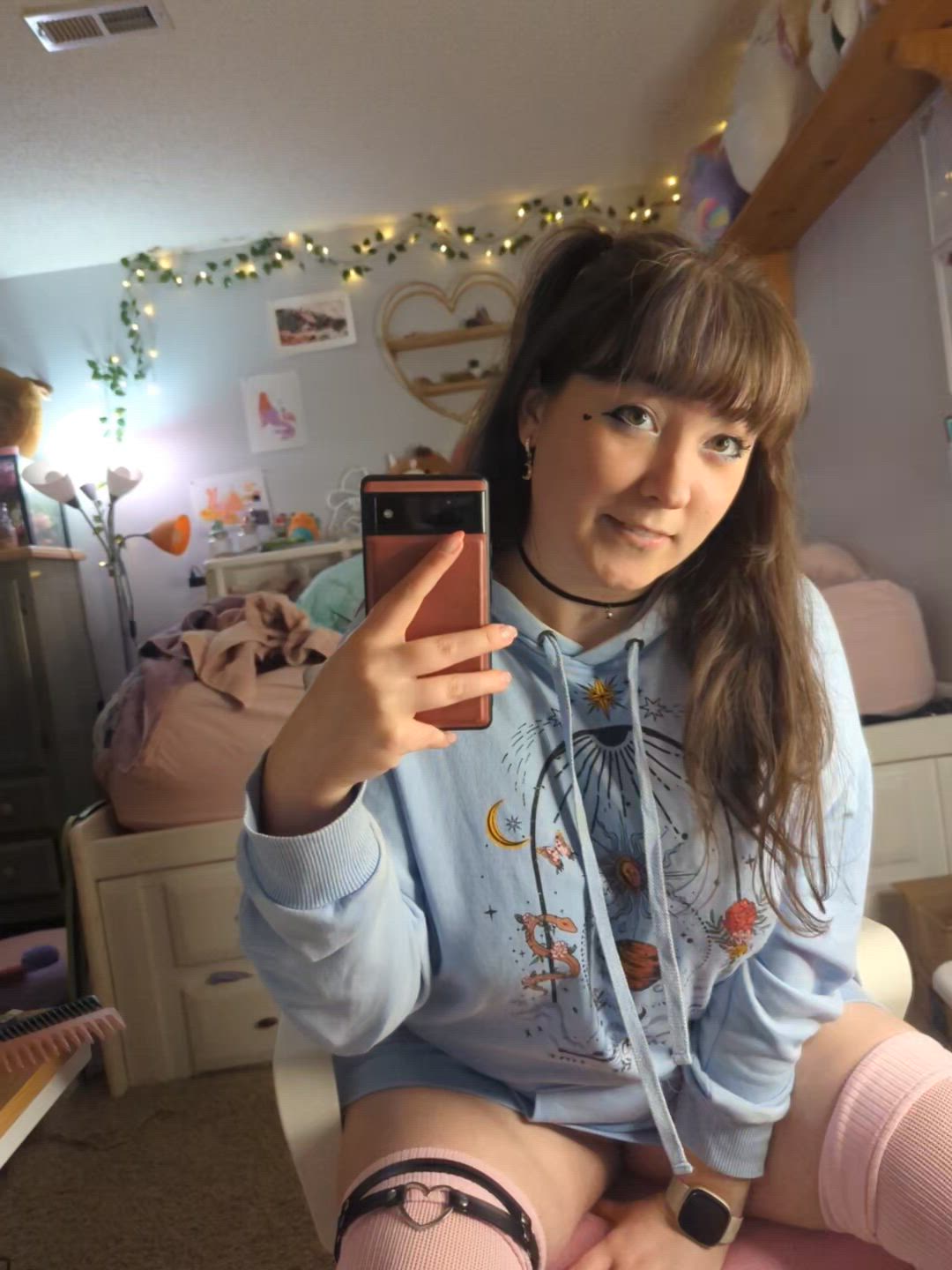 Alt, Drool, Drooling, Egirl, OnlyFans, goth-girls