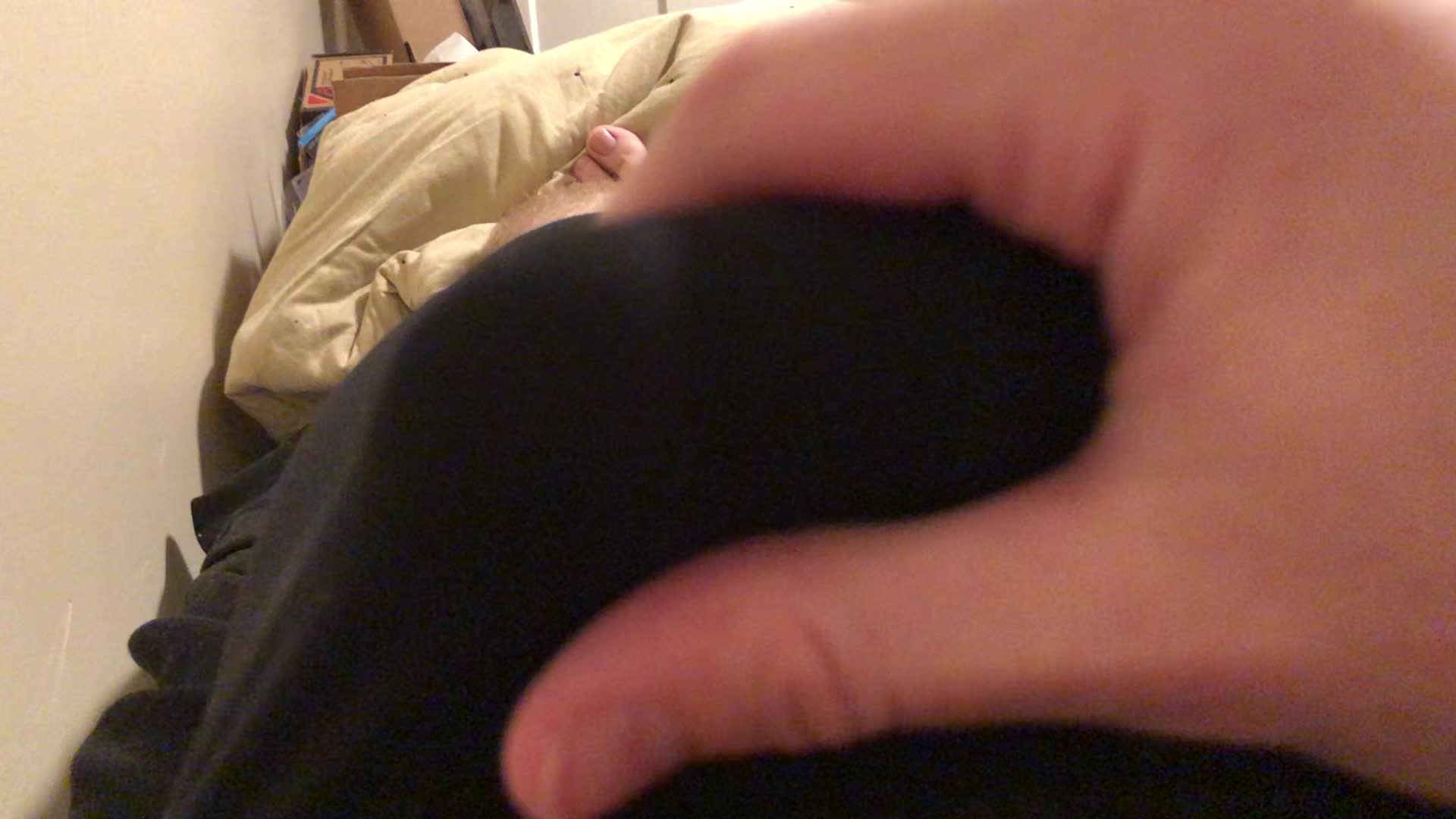 Tried cumming through my underwear, but this pair proved fairly impenetrable