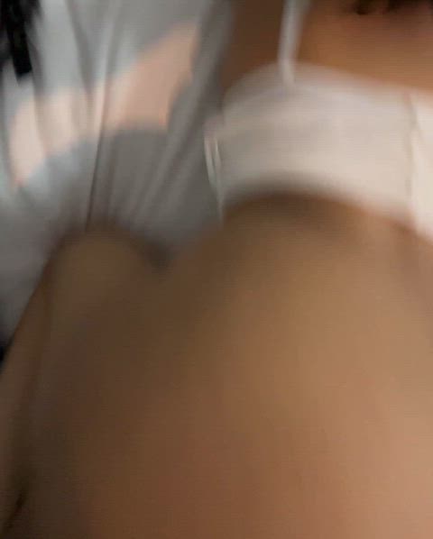 Pounded her deep in doggy