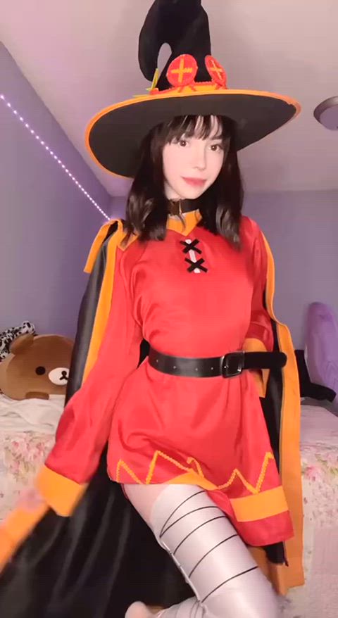 18 Years Old 19 Years Old Ahegao Barely Legal College Cosplay Petite Rule34 Small Tits Teen Porn GIF by miamiaof
