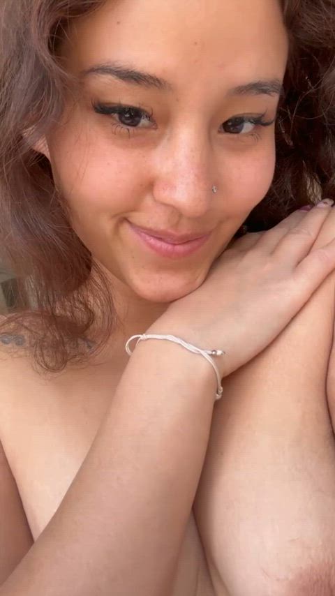 This young latina loves getting your attention