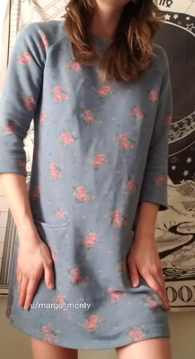 Do you like what's hiding under my dress?